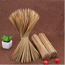 Carbonization craft bamboo sticks