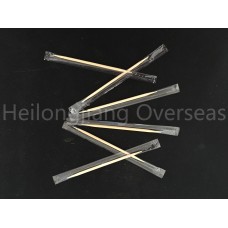 Both side point toothpick( plastic individual pack)