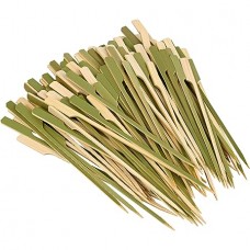 30 cm bamboo paddle picks with knot