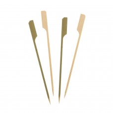 22 cm bamboo paddle picks with knot