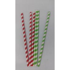 8*240mm Conventional striped paper straw