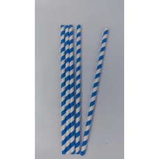 8*250mm Conventional striped paper straw