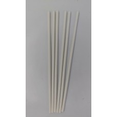 6*260mm Solid color paper straw